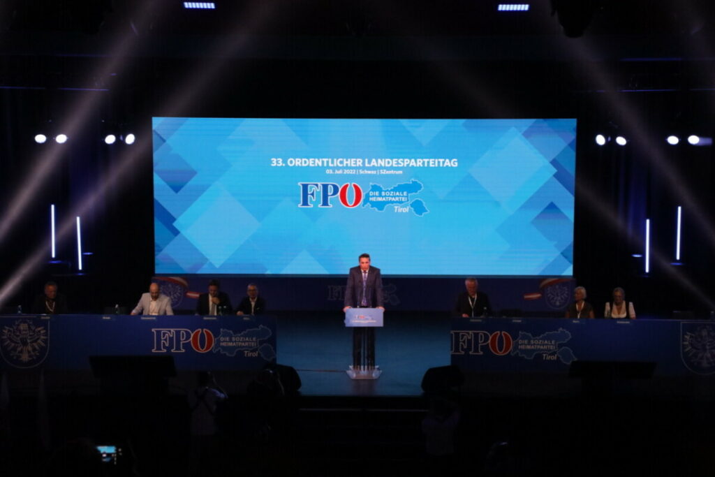 SZentrum FPÖ Parteitag
